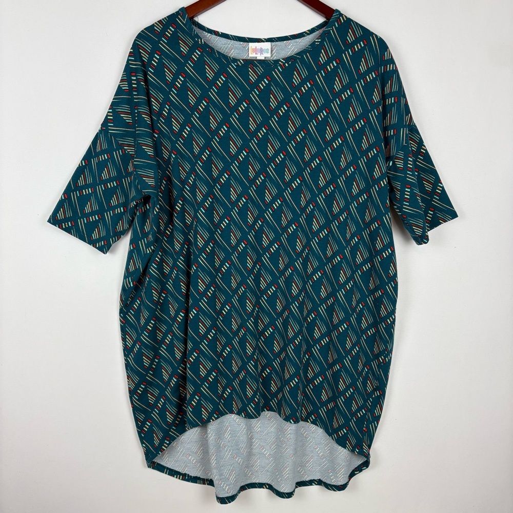 LuLaRoe‎ Irma Geometric Pattern Shirt